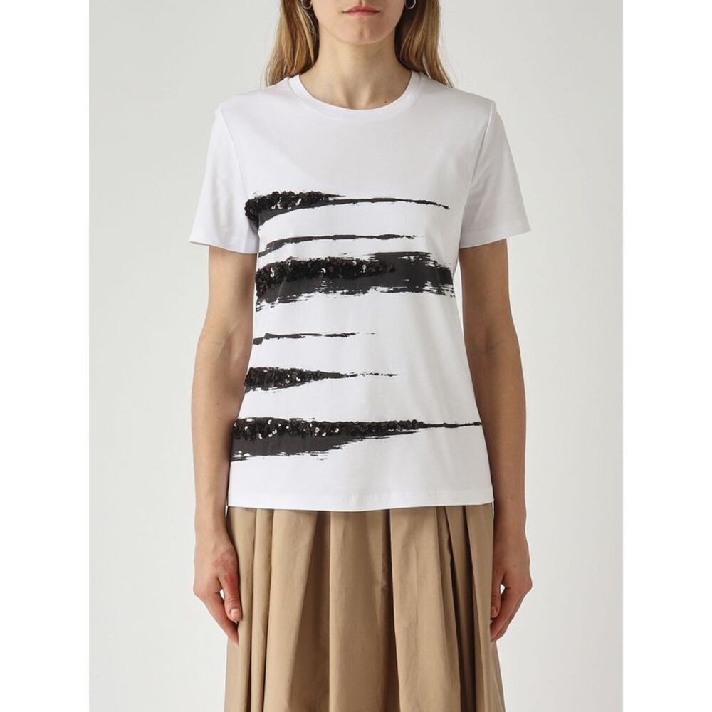 Max Mara Studio Sweater Woman White